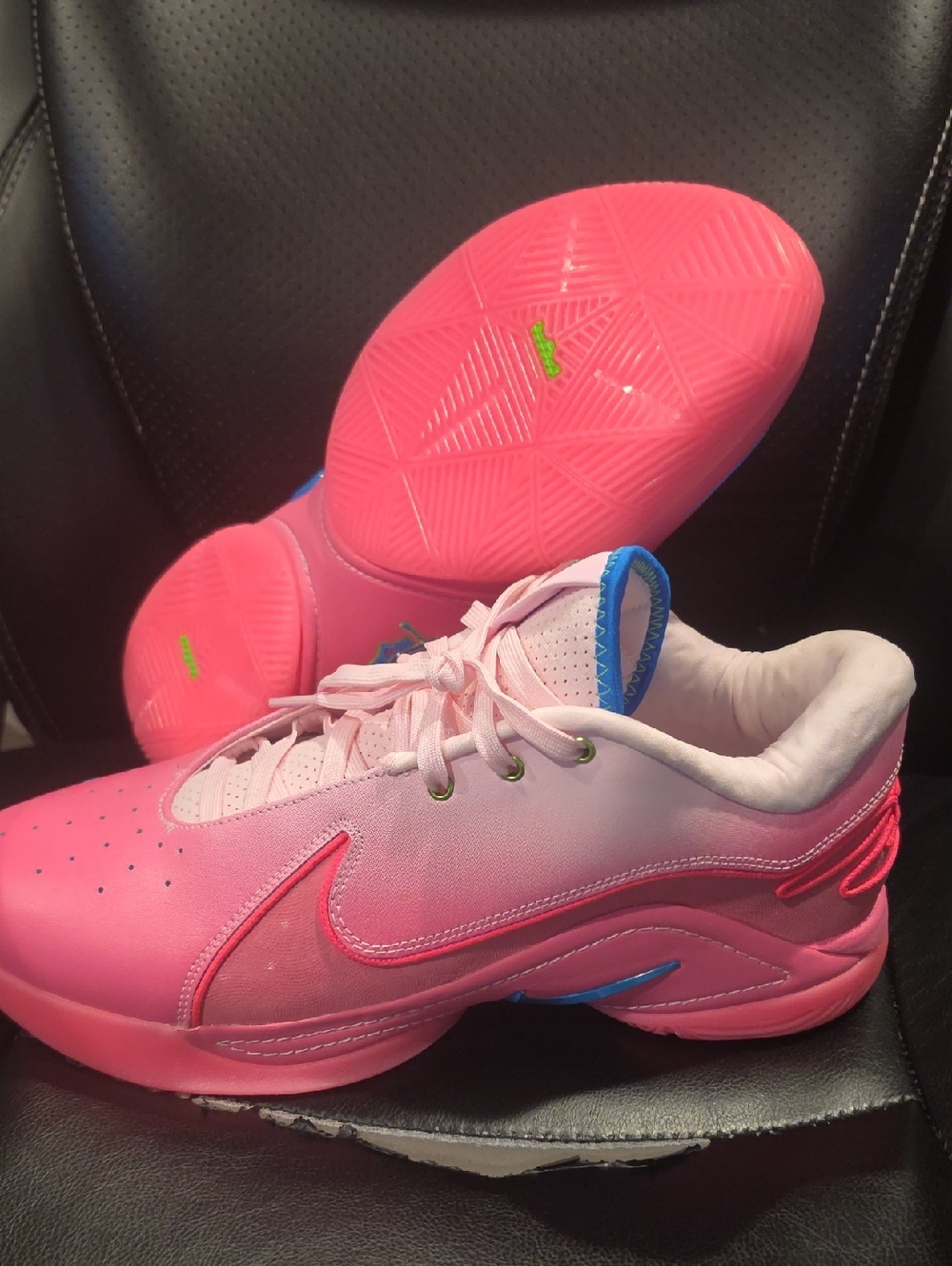 Nike LeBron XXII 22 'I Promise' Shoes Pink Foam Blue HV8455-600 size 12.5 nwob